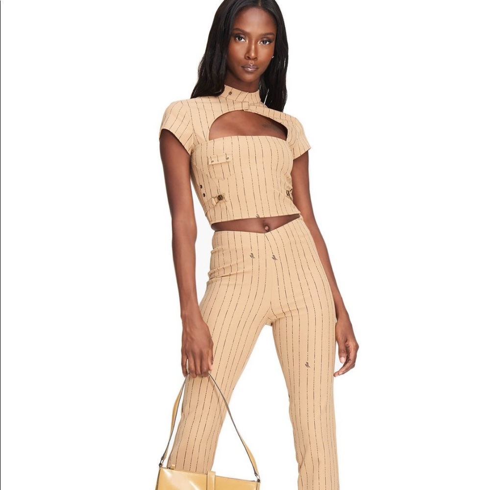 NWT I AM GIA TOP AND PANT XS